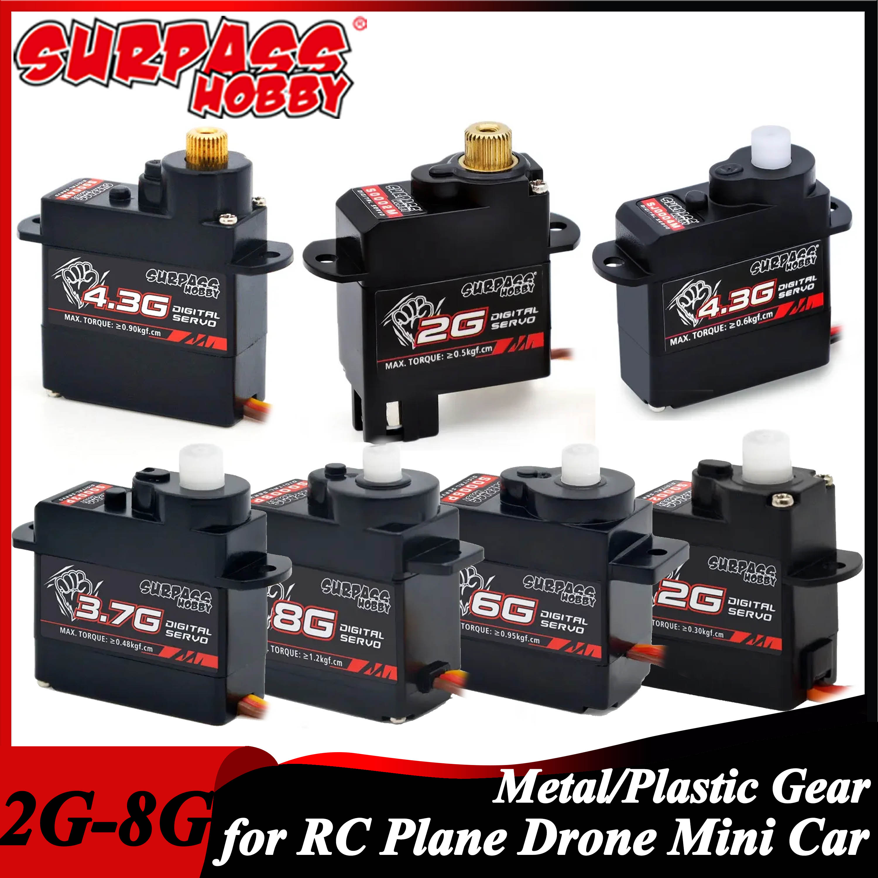 Drone And Car - Surpass Hobby 2g 3.7g 4.3g 6g