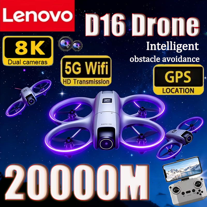 Drone Gps Rc Tt36 - Lenovo 8K D16 GPS Drone Professional