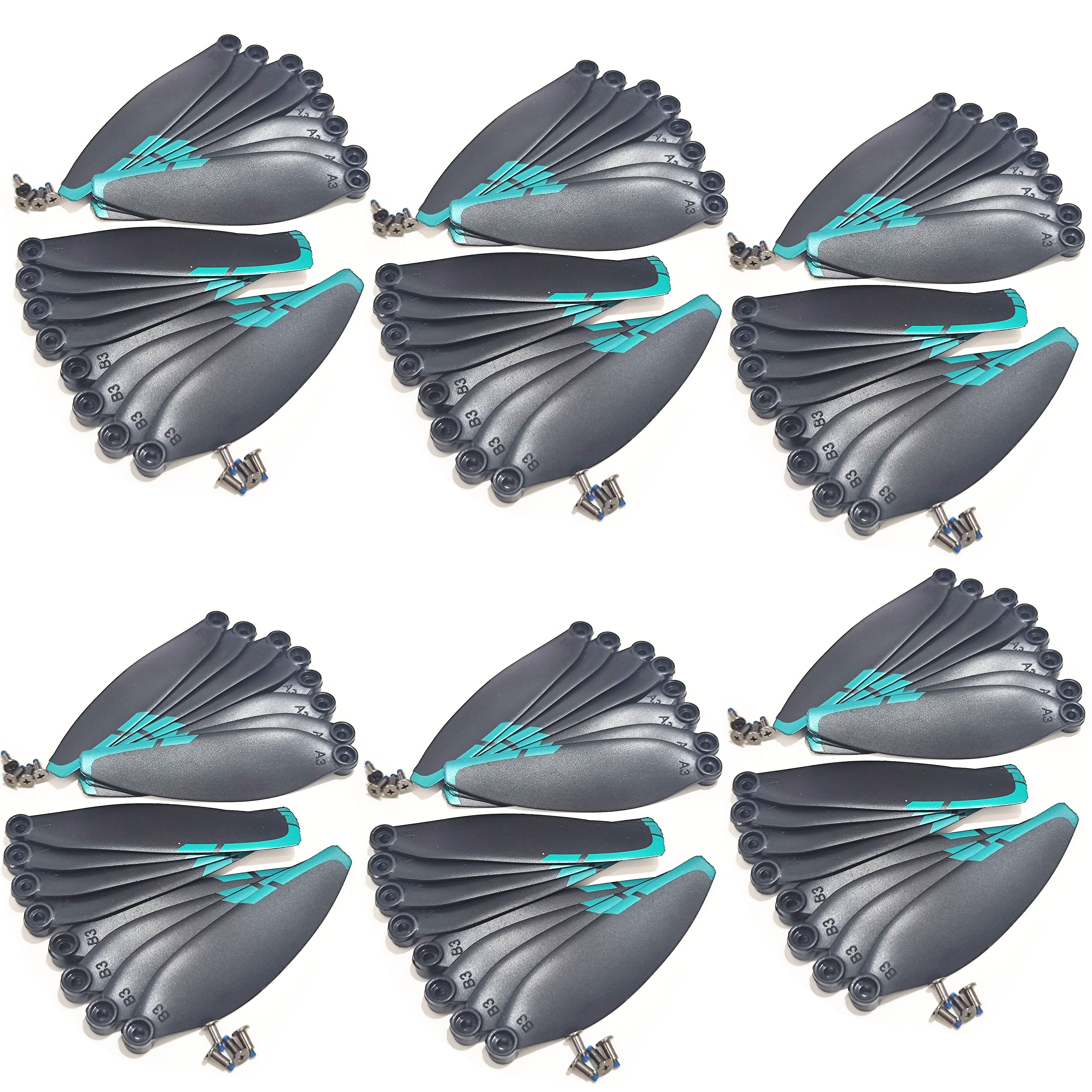 Drone Rc Gps S159 - 96PCS(12 Sets) S159 Foldable Drone GPS