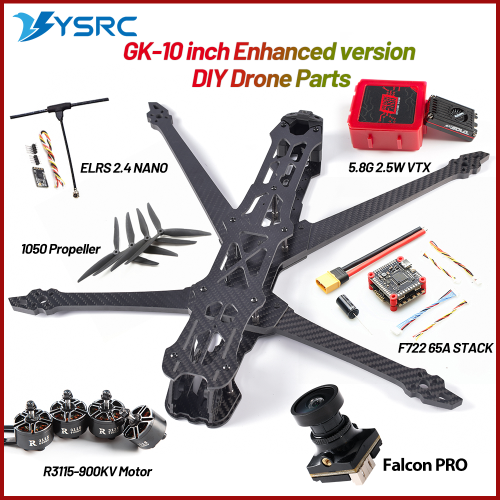 Drone Rc Kit - GK-V3 10 inch 435mm Wheelbase Carbon