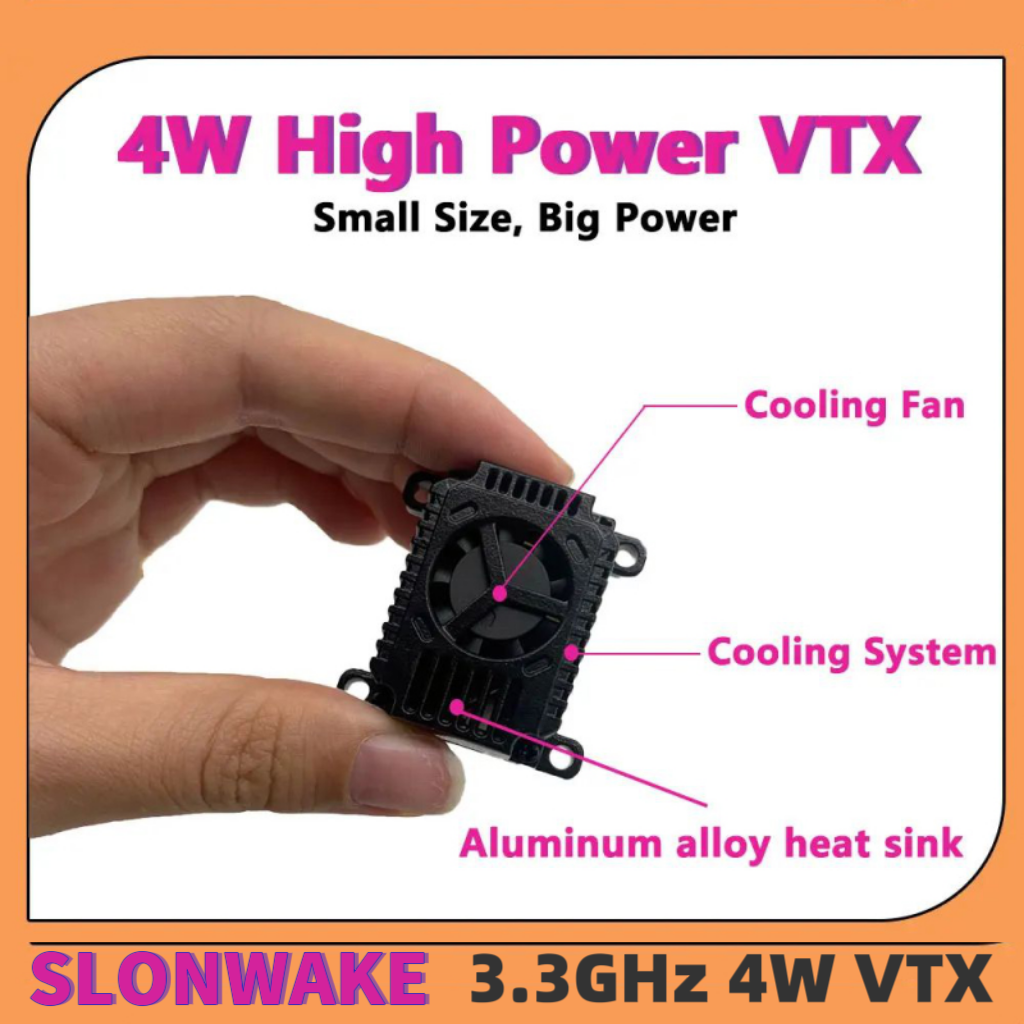 SLONWAKE FPV 3.3G 16CH 4000mW  - Drone And Car avaliação e preço