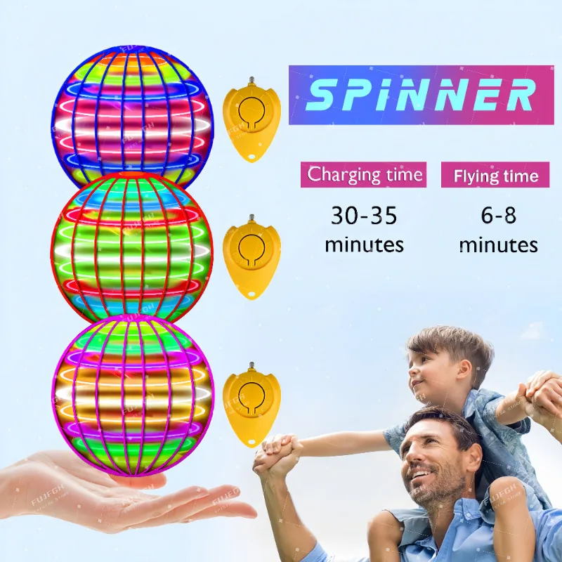 Flying Ball Boomerang Spinner  - Drone Ball Rc avaliação e preço
