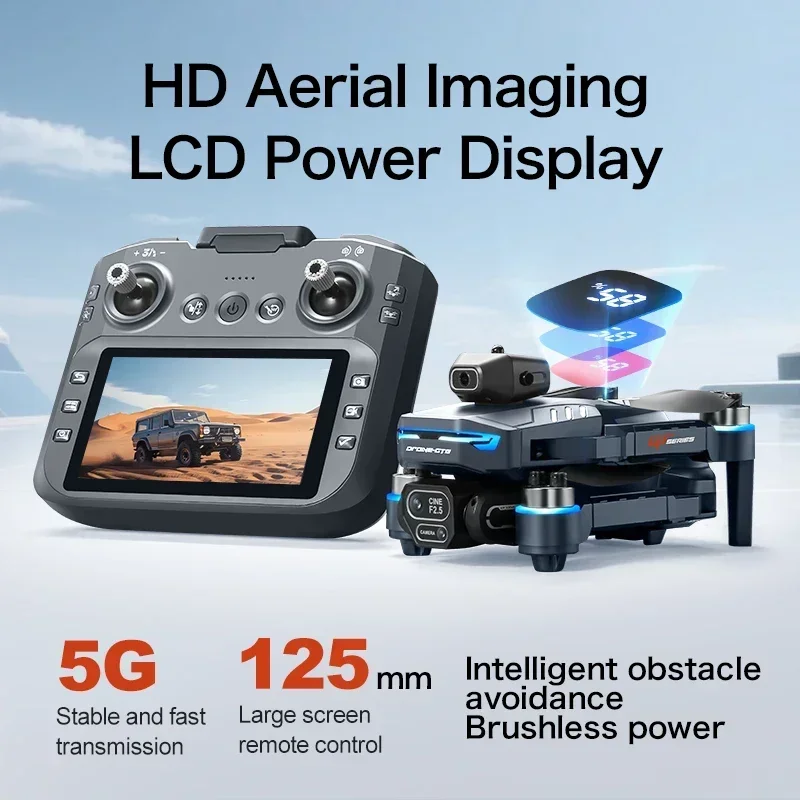 Drone 4K HD GT8 Camera Obstacl - Drone Gt8 Rc avaliação e preço