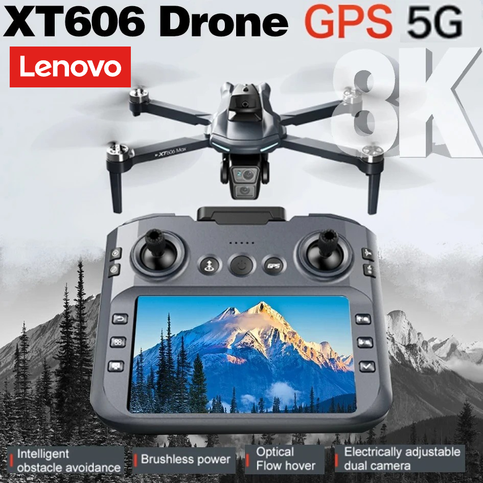 Lenovo XT606 Drone Professiona - Drone Gps Rc Tt36 avaliação e preço