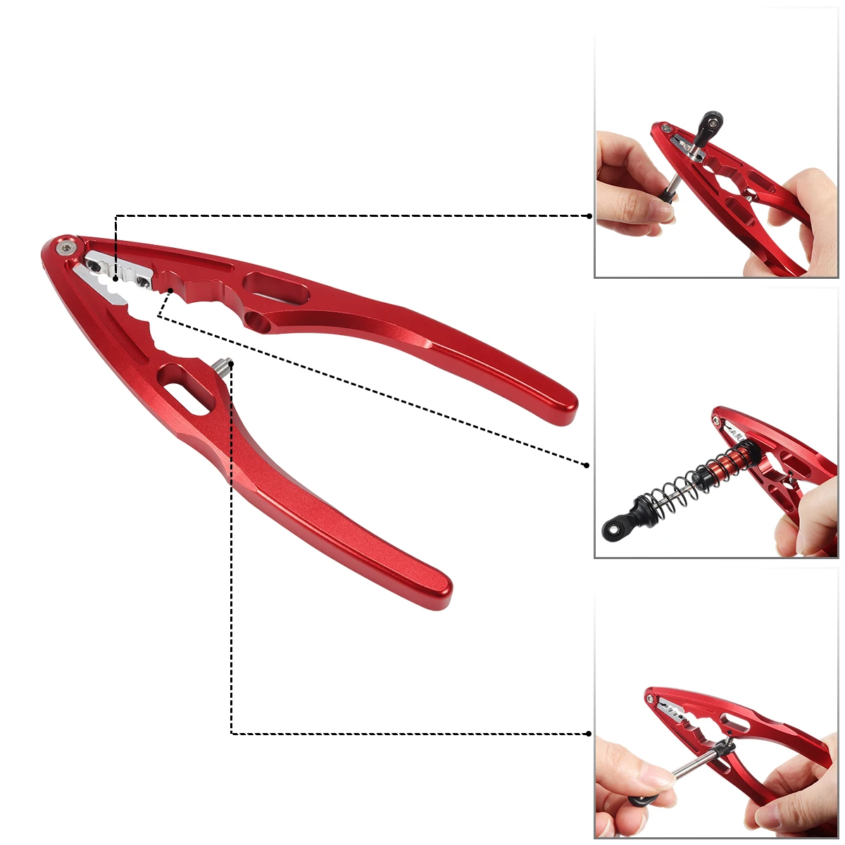 1Pcs Aluminum Pliers Ball Join - Drone Ball Rc avaliação e preço