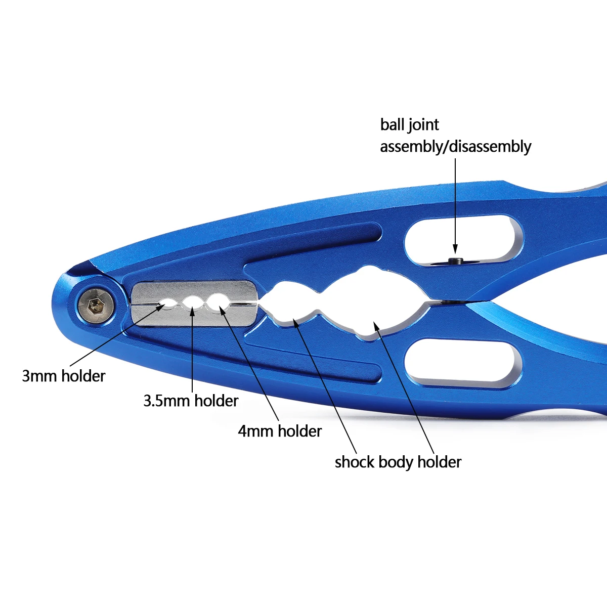 1Pcs Aluminum Pliers Ball Join - Drone Ball Rc avaliação e preço