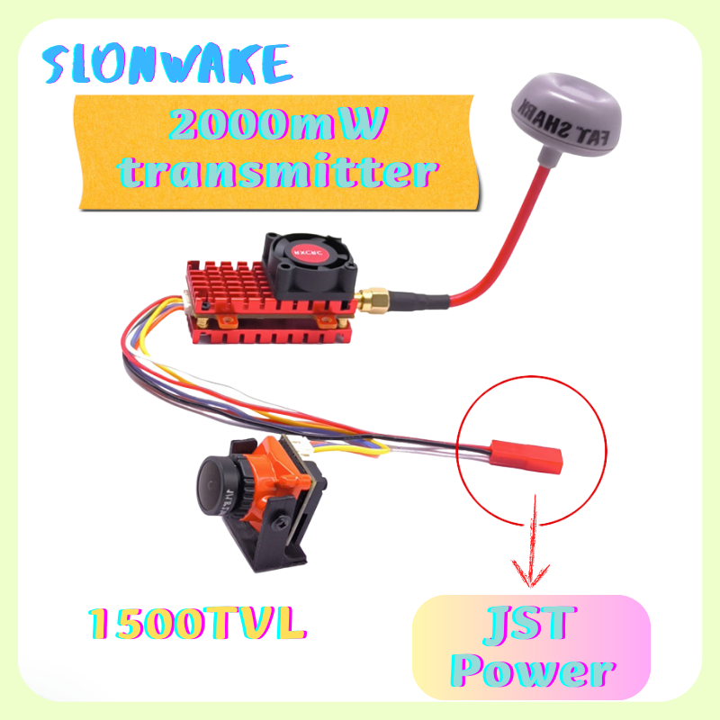 Range 5.8G 2W FPV Wireless Tra - Drone Rc1 avaliação e preço