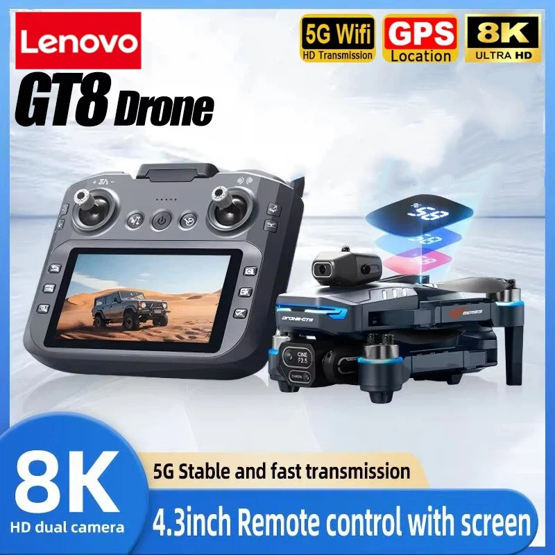 Lenovo GT8 8K Drone Profession - Drone Gt8 Rc avaliação e preço