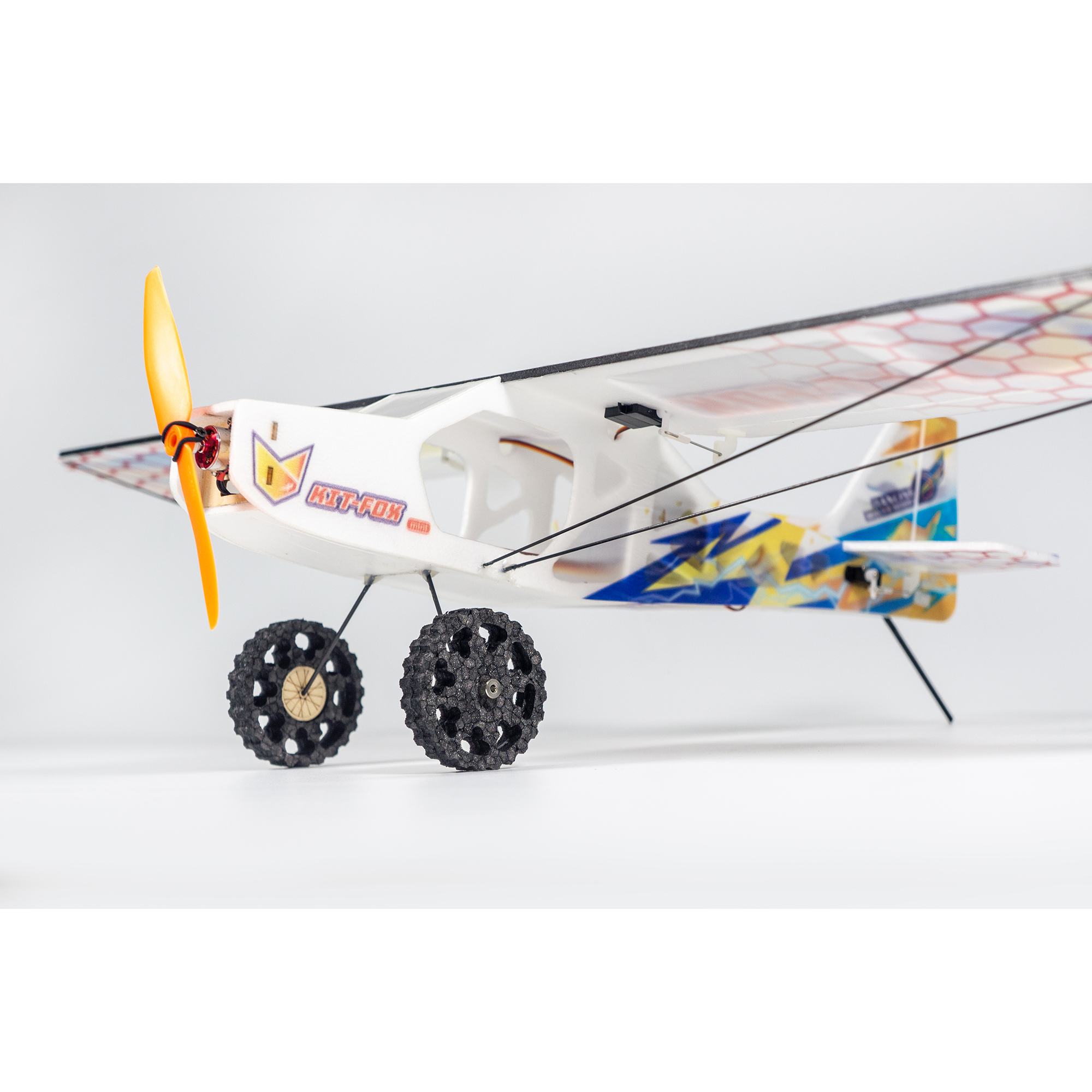 KIT-FOX V2025 RC Airplane Kit  - Drone Rc Jet avaliação e preço