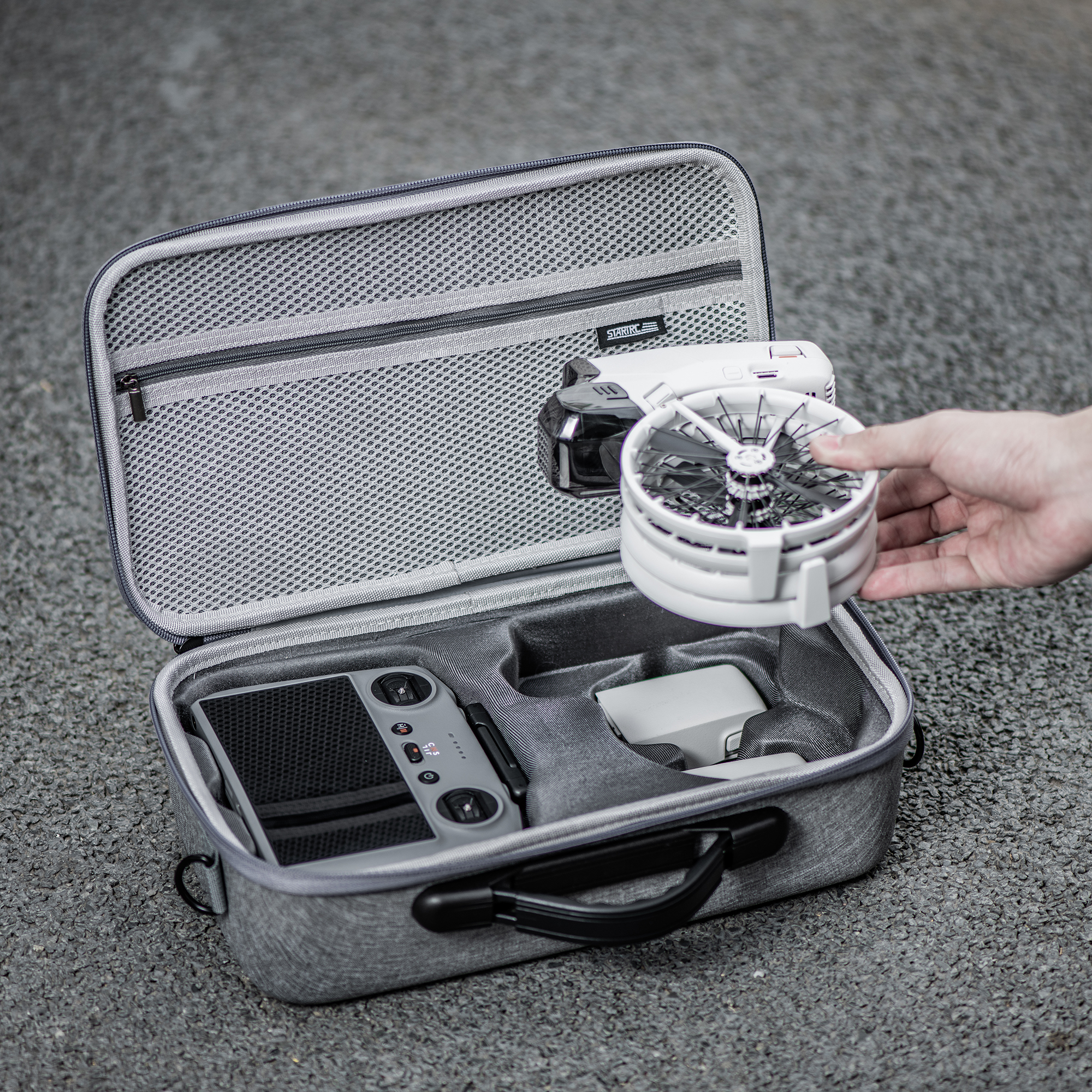 Carrying Case for DJI Flip Dro - Drone Rc N3 3 Batteries avaliação e preço