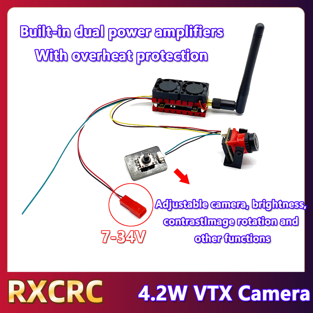 RXCRC 5.8G 48CH 4.2W High Powe - Drone Rc1 avaliação e preço