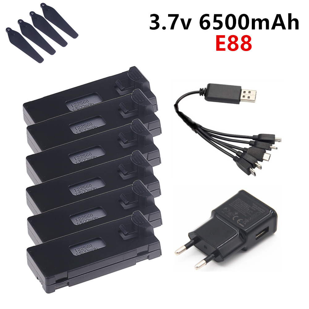 3.7V 6500mAh Lipo Battery For  - Lyzrc Drone avaliação e preço