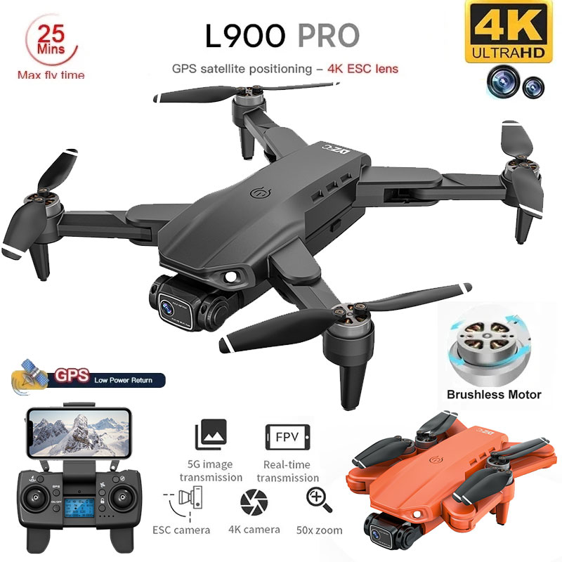 L900 Pro GPS Drone 4K Professi - Drone Rc Fpv Pro avaliação e preço