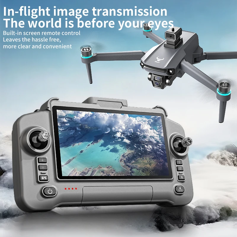 Drone GPS 8K HD Camera Aerial  - Drone Gps Rc Tt36 avaliação e preço