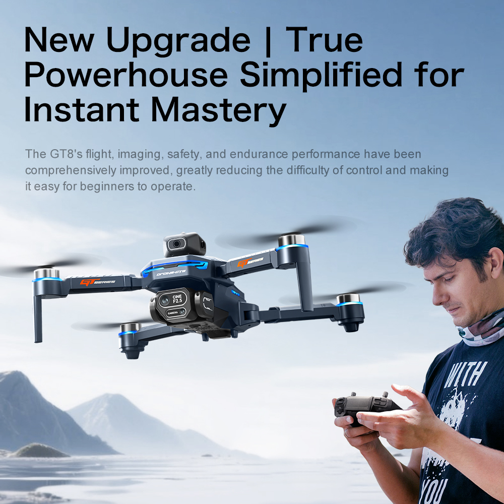Lenovo GT8 Drone 8K Profession - Drone Gt8 Rc avaliação e preço