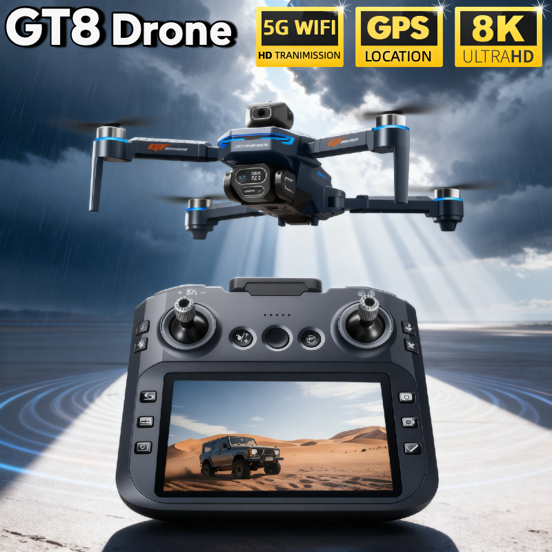 For Genuine GT8 Drone 4K Profe - Drone Gt8 Rc avaliação e preço