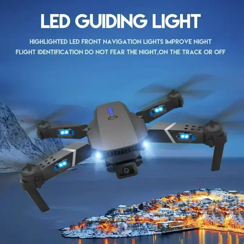 E88 Pro WIFI FPV Drone Wide An - Drone Rc Fpv Pro avaliação e preço