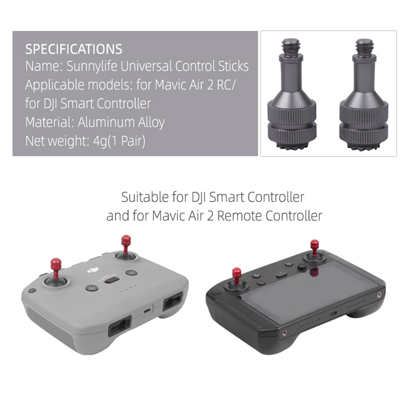 Metal Joystick RC-N1/N2 Remote - Drone Dji Rc N2 avaliação e preço