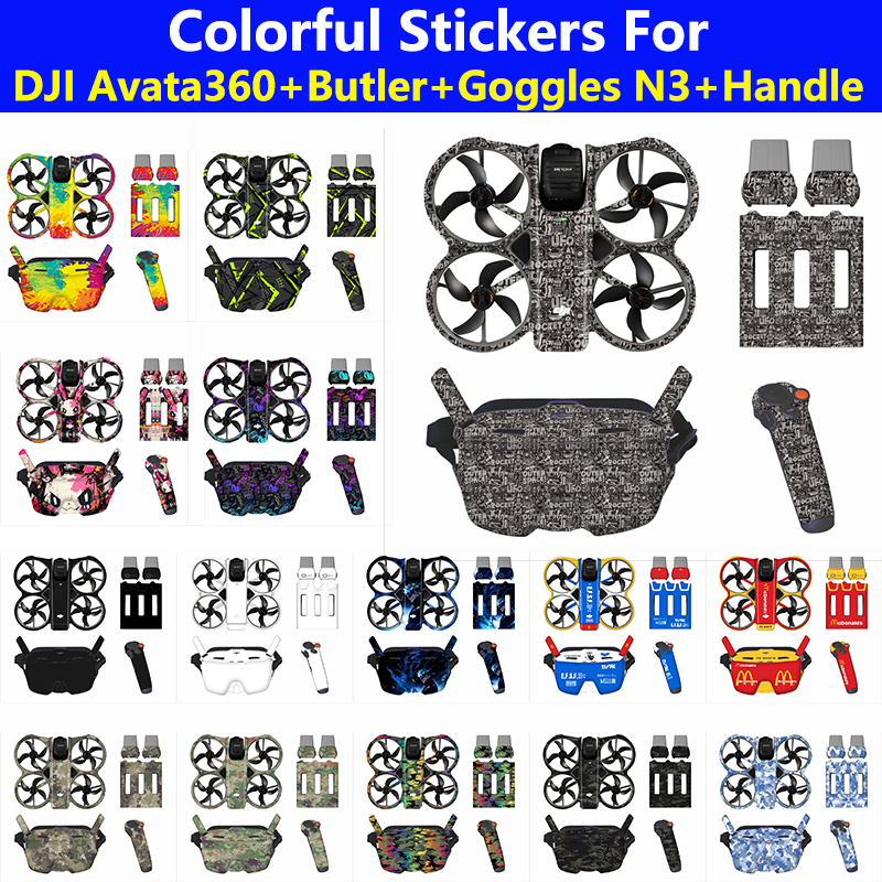 For DJI Avata 360 Drone Sticke - Drone Rc N3 3 Batteries avaliação e preço