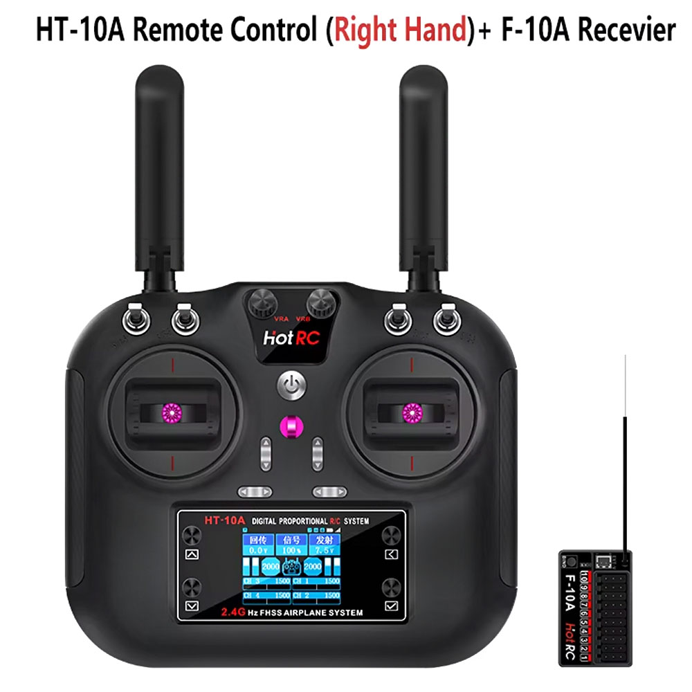 Hotrc HT-10A 2.4G 10CH Transmi - Drone And Car avaliação e preço