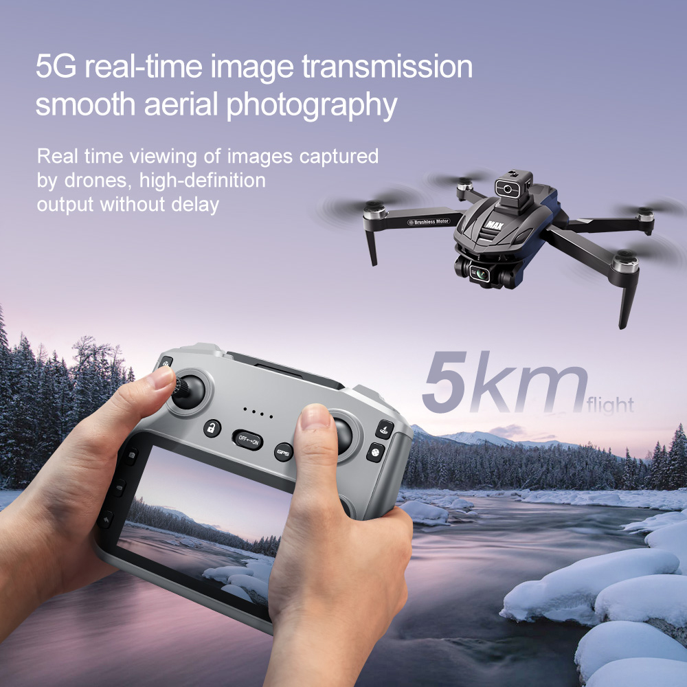 V168 PRO Max GPS Drone 8K Prof - Drone Rc Fpv Pro avaliação e preço