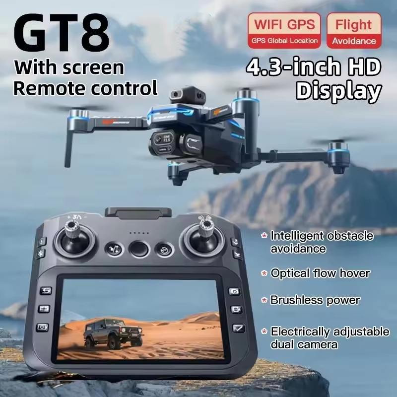 Hot GT8 Mini Drone WIFI FPV Ho - Drone Gt8 Rc avaliação e preço