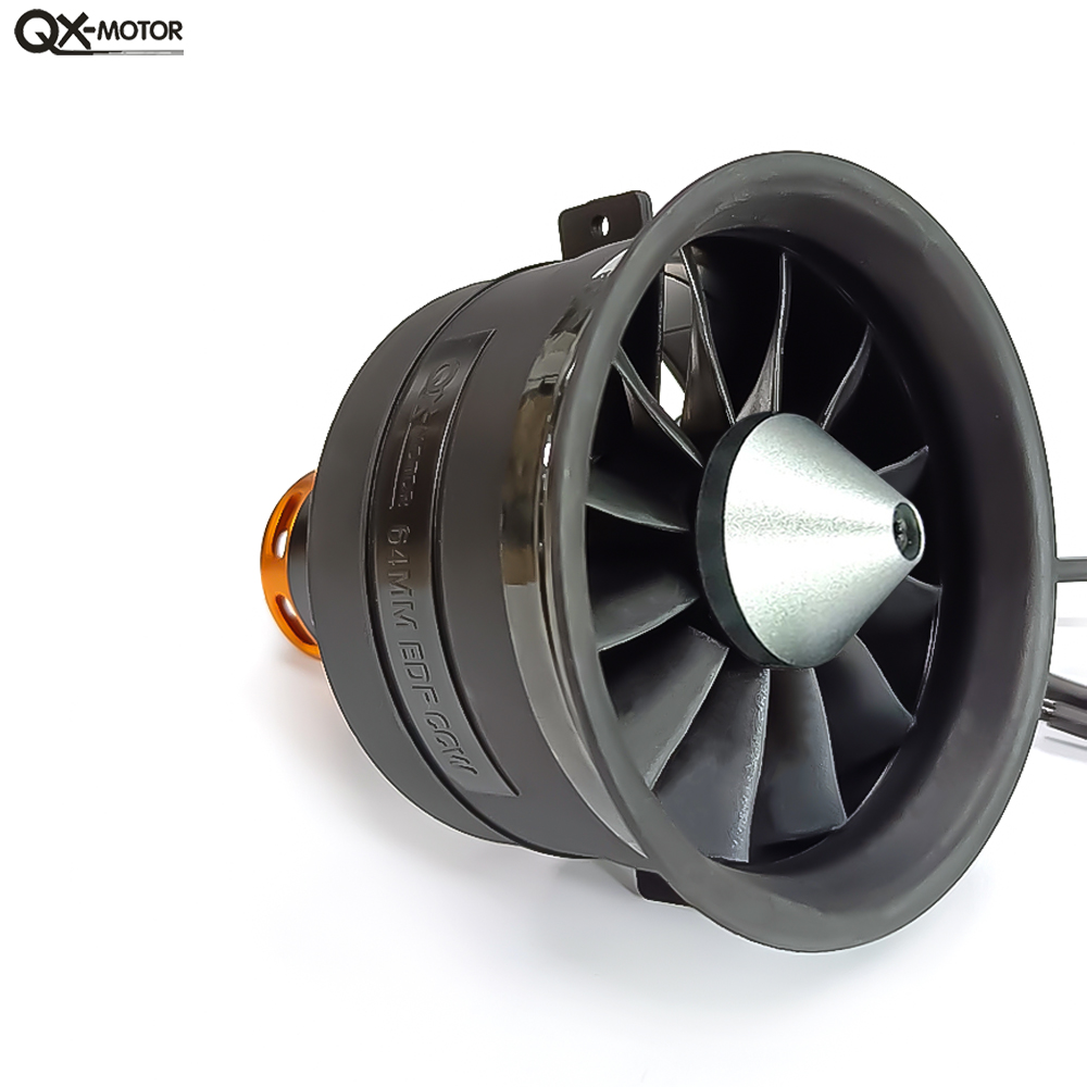 QX-Motor 64mm EDF 12Blades Duc - Drone Rc Jet avaliação e preço