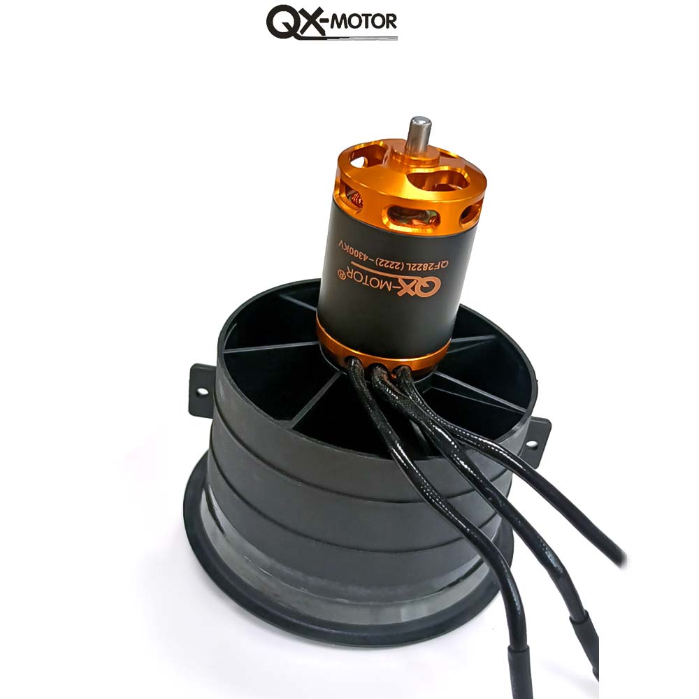 QX-Motor 64mm EDF 12Blades Duc - Drone Rc Jet avaliação e preço
