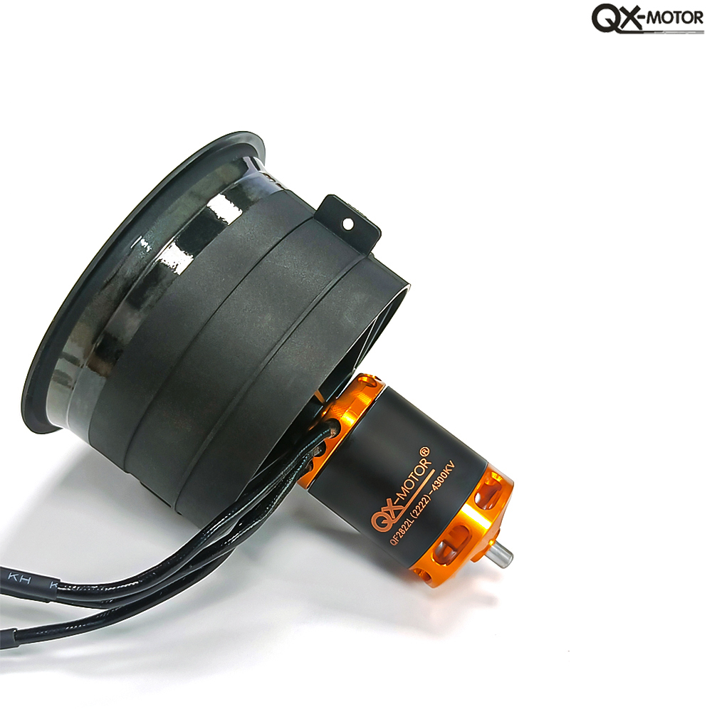 QX-Motor 64mm EDF 12Blades Duc - Drone Rc Jet avaliação e preço
