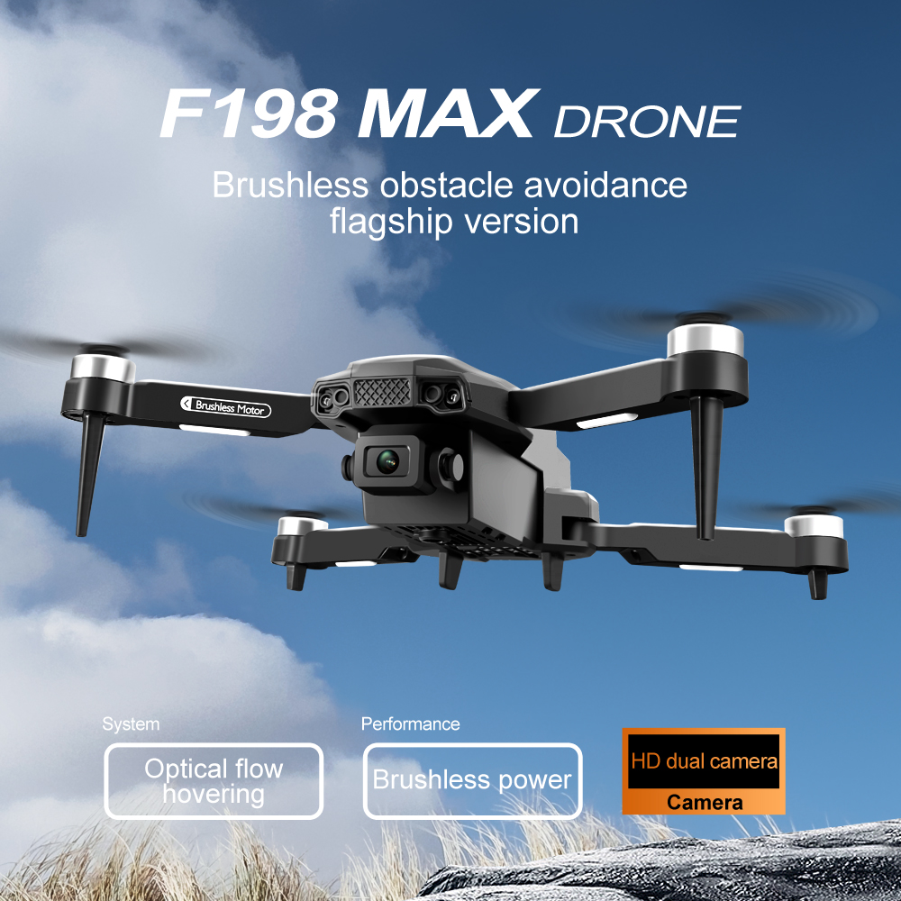 New F198 Drone Professional Du - Lyzrc Drone avaliação e preço