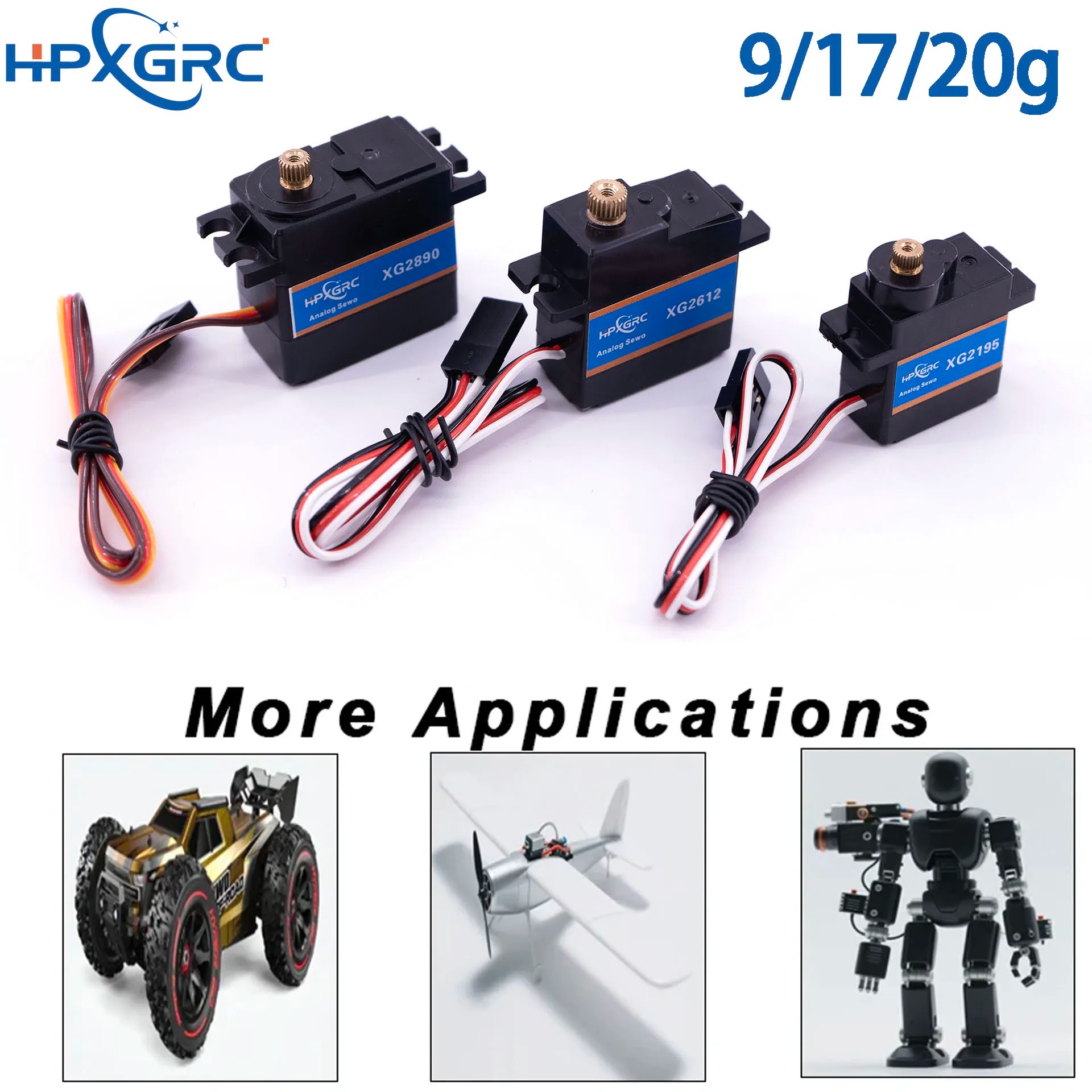 HPXGRC Waterproof Servo 9g 17g - Drone Rc Jet avaliação e preço