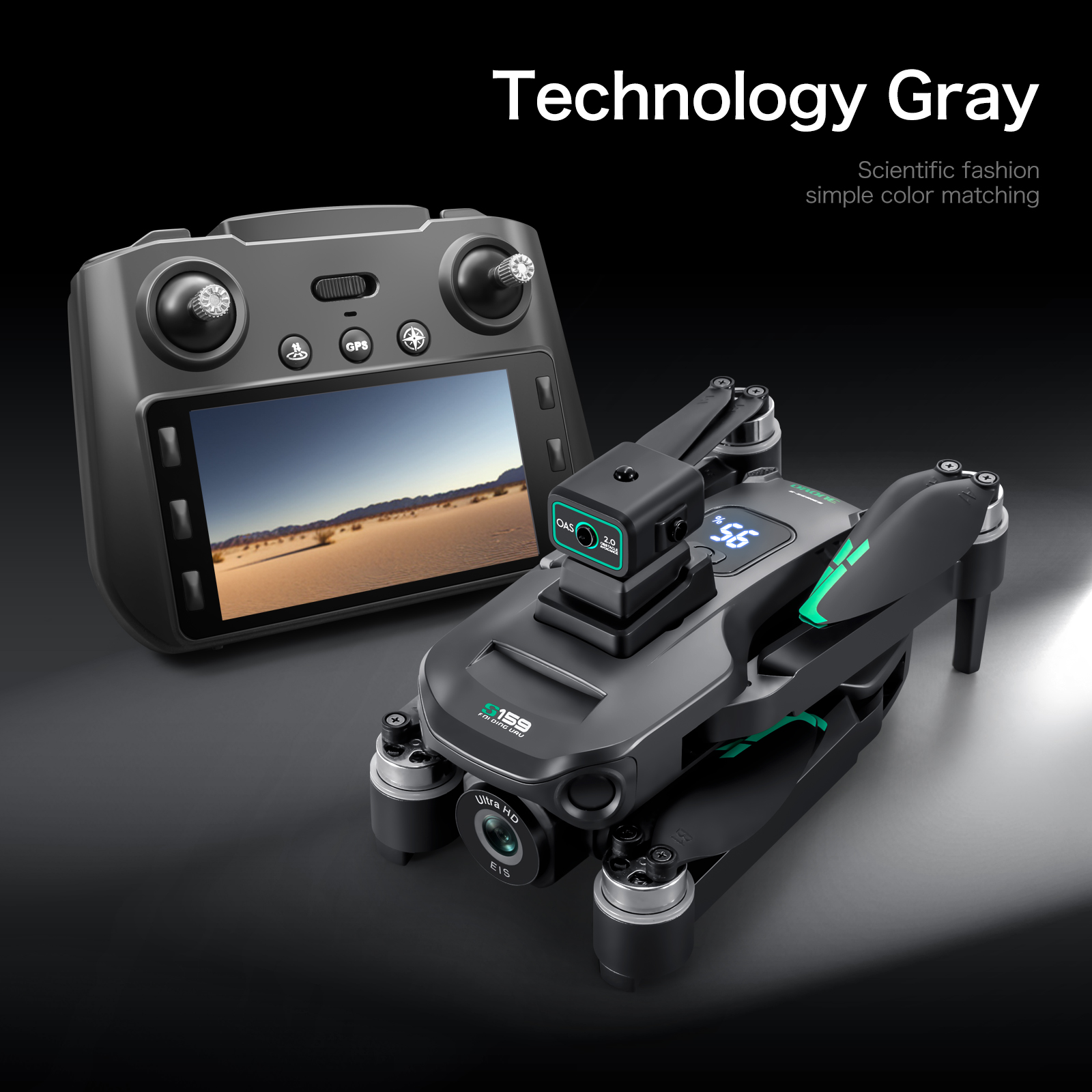 S159 GPS Drone 8K HD Camera Sc - Drone Rc Gps S159 avaliação e preço
