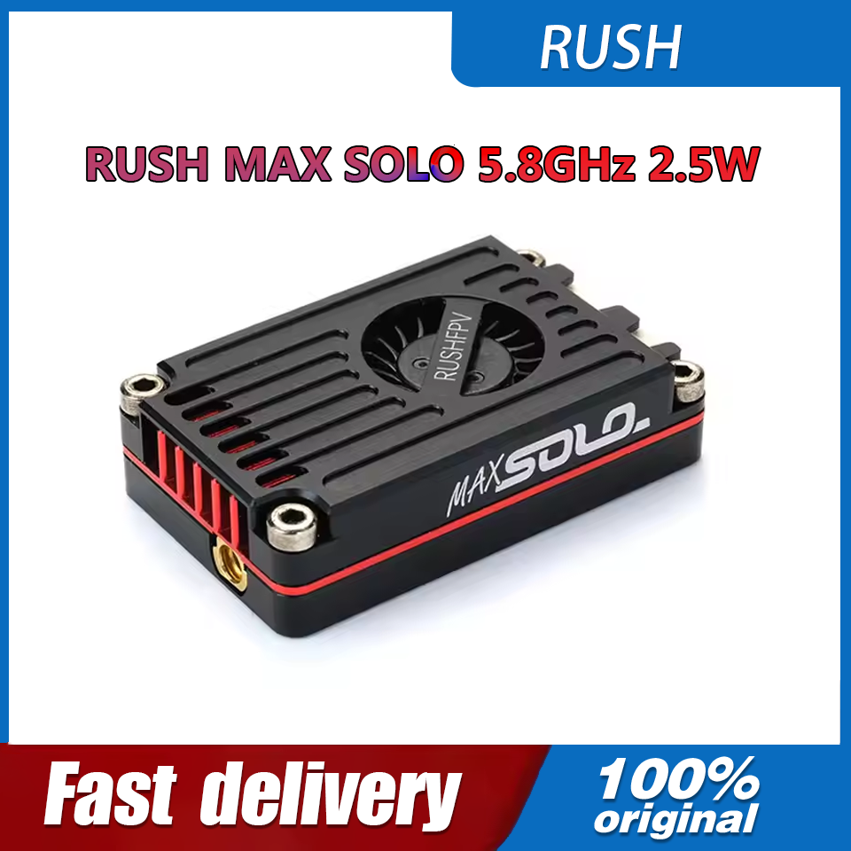 RUSH MAX SOLO 5.8GHz 2.5W VTX  - Drone Rc1 avaliação e preço