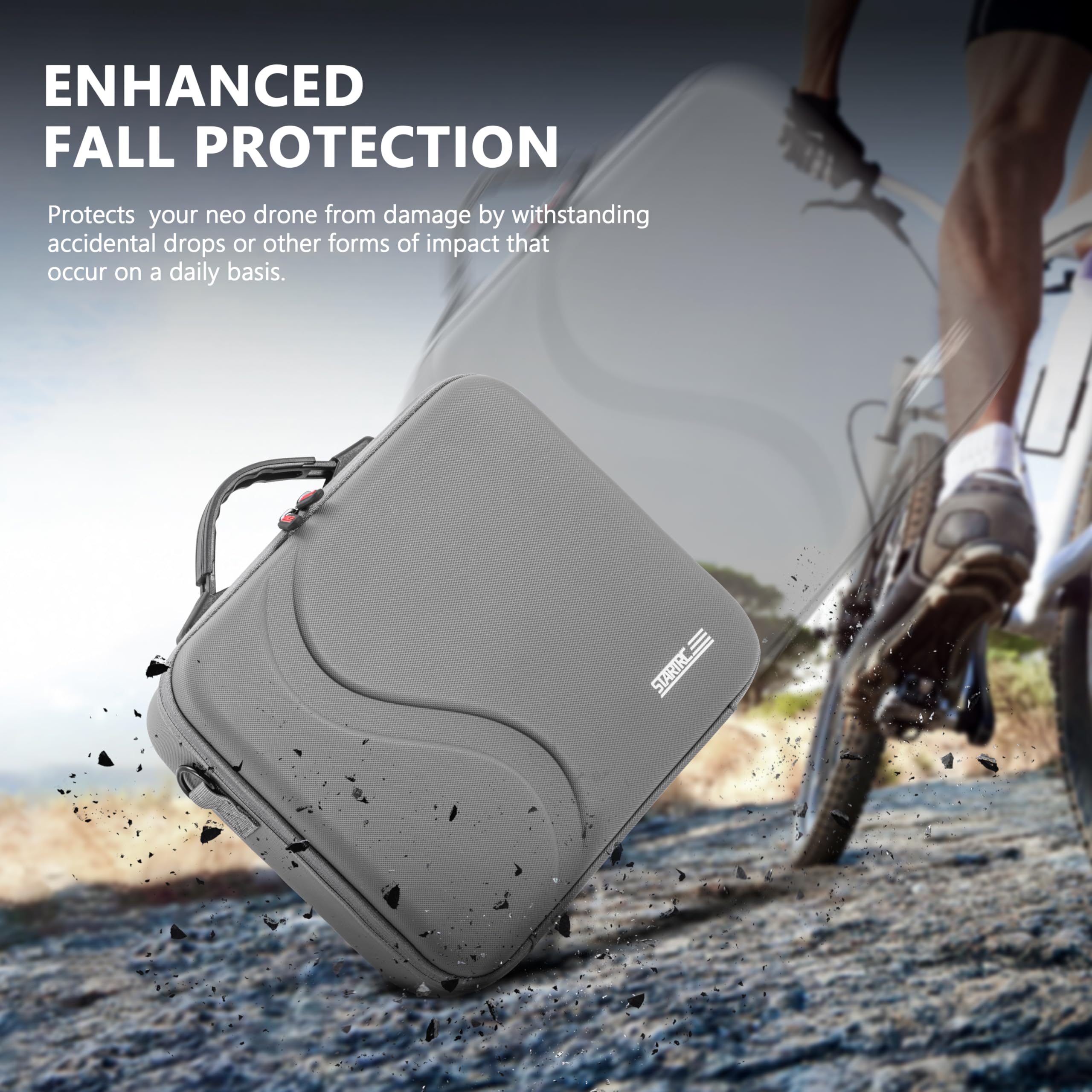 Portable PU Storage Carrying C - Drone Dji Rc N2 avaliação e preço