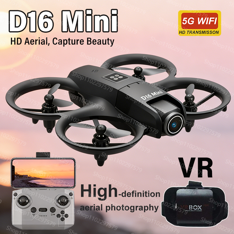 D16 Mini Drone Auto Return WIF - Drone Explorer Rc Quadcopter avaliação e preço