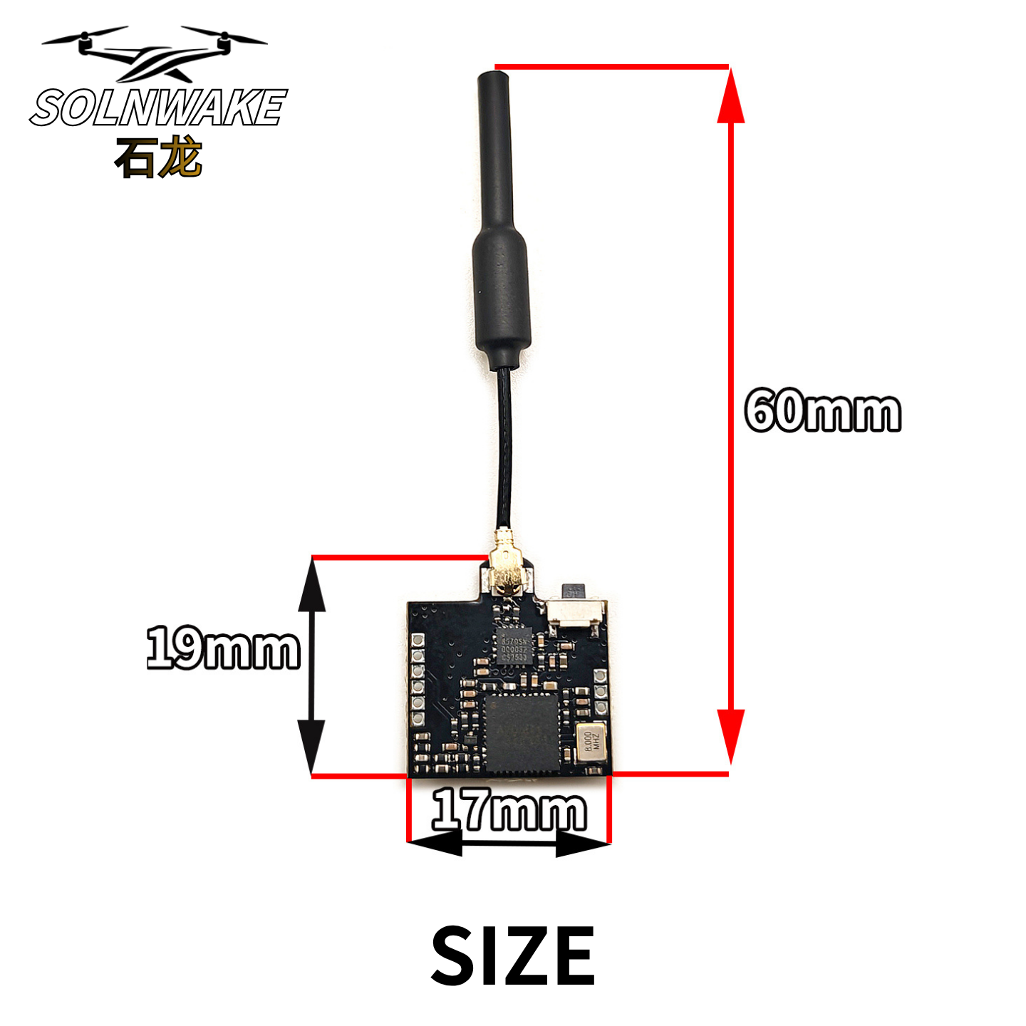 SLONWAKE Nano 5.8G 48CH 200mW  - Drone Rc1 avaliação e preço