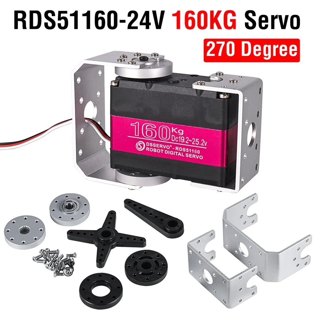 Large Servo 160Kg 24V RC Digit - Drone And Car avaliação e preço