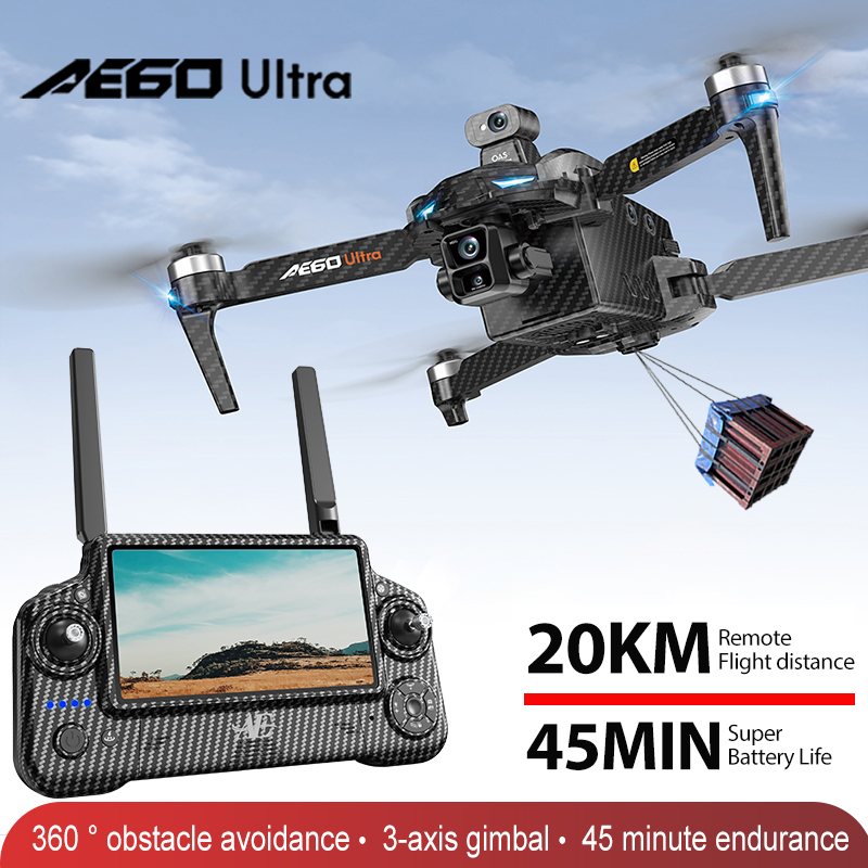 AE60 GPS Drone Professional 8K - Drone Rc Fpv Pro avaliação e preço