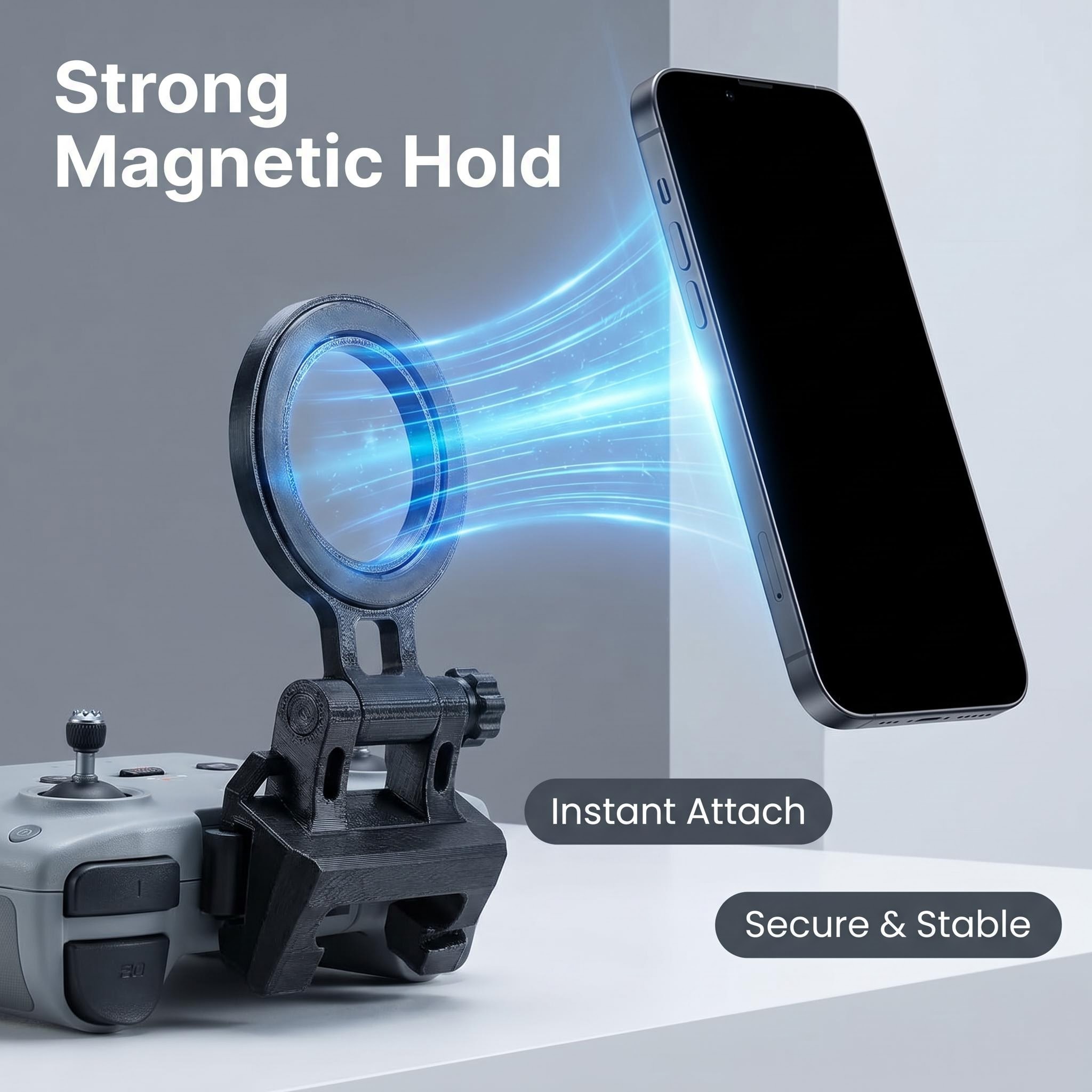 Foldable MagSafe Magnetic Phon - Drone Dji Rc N2 avaliação e preço