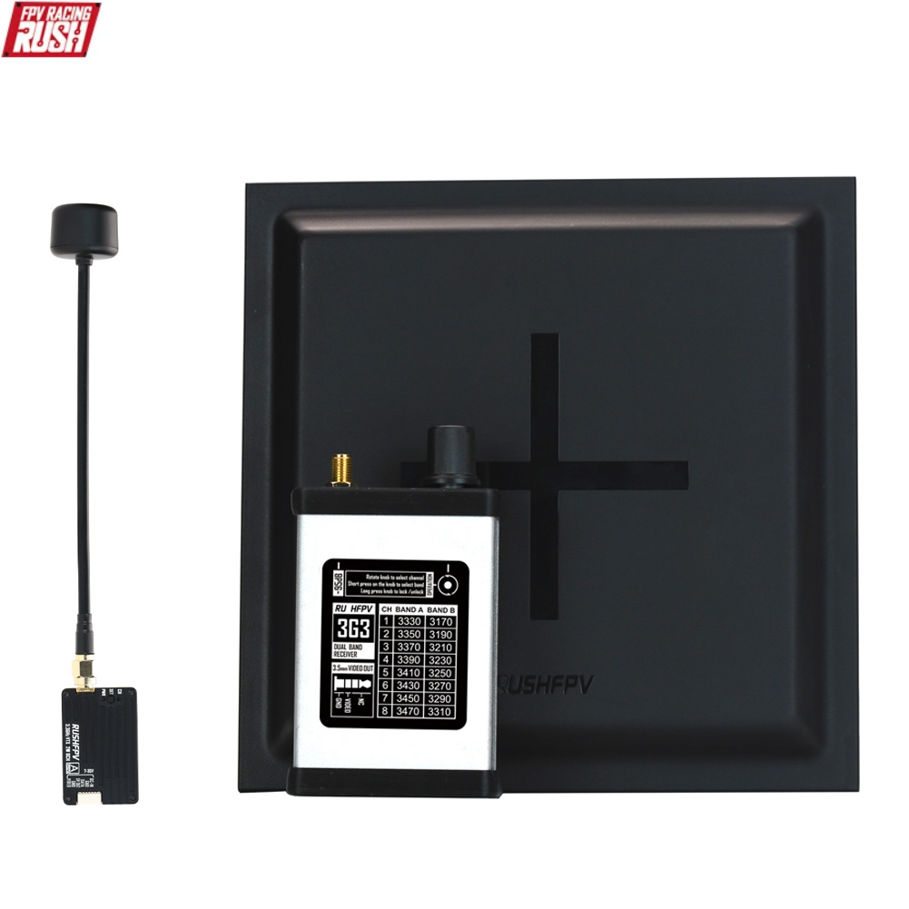 RUSHFPV 3.3G 2W VTX Transmitte - Drone Rc1 avaliação e preço