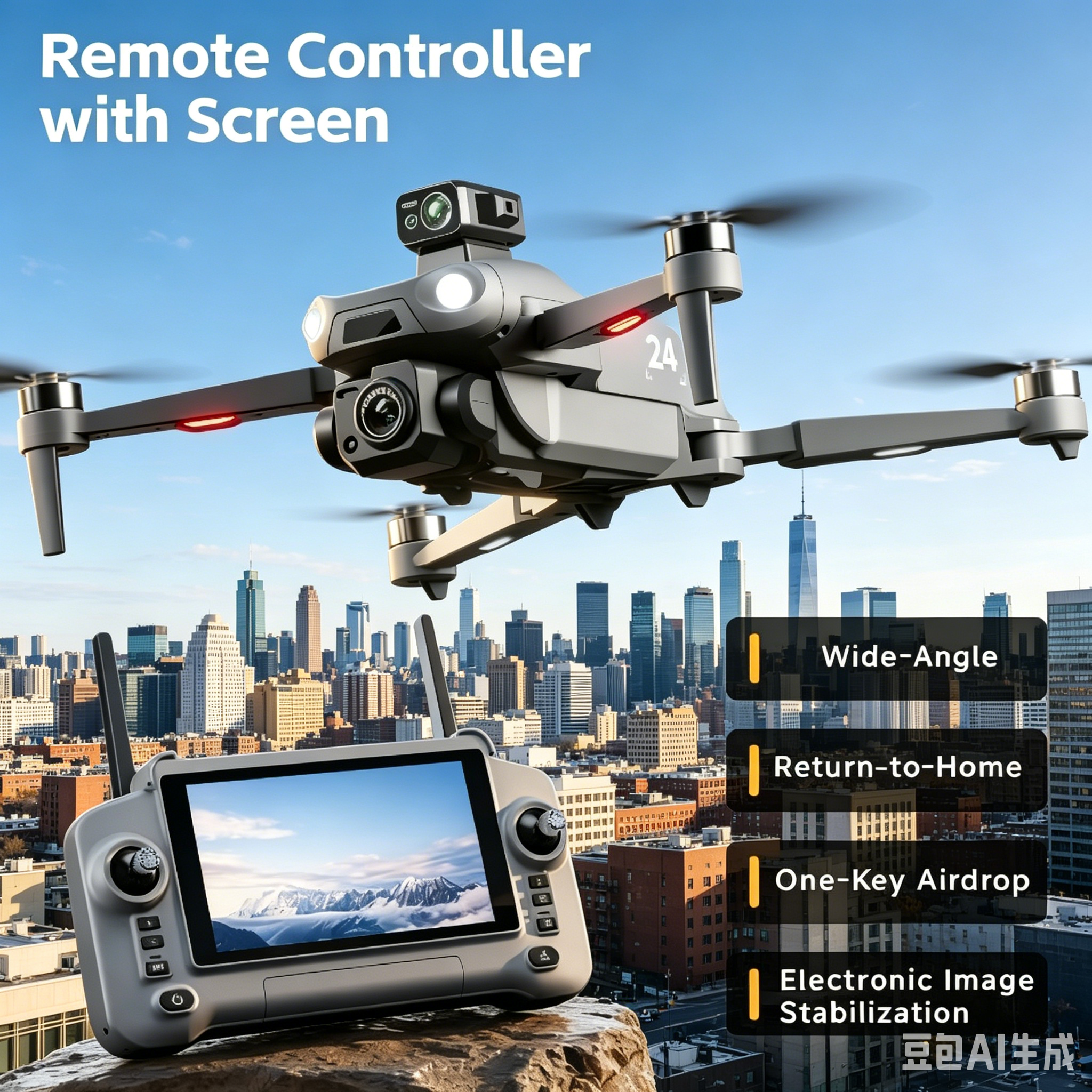 S159 GPS Drone 8K HD Dual Came - Drone Rc Gps S159 avaliação e preço