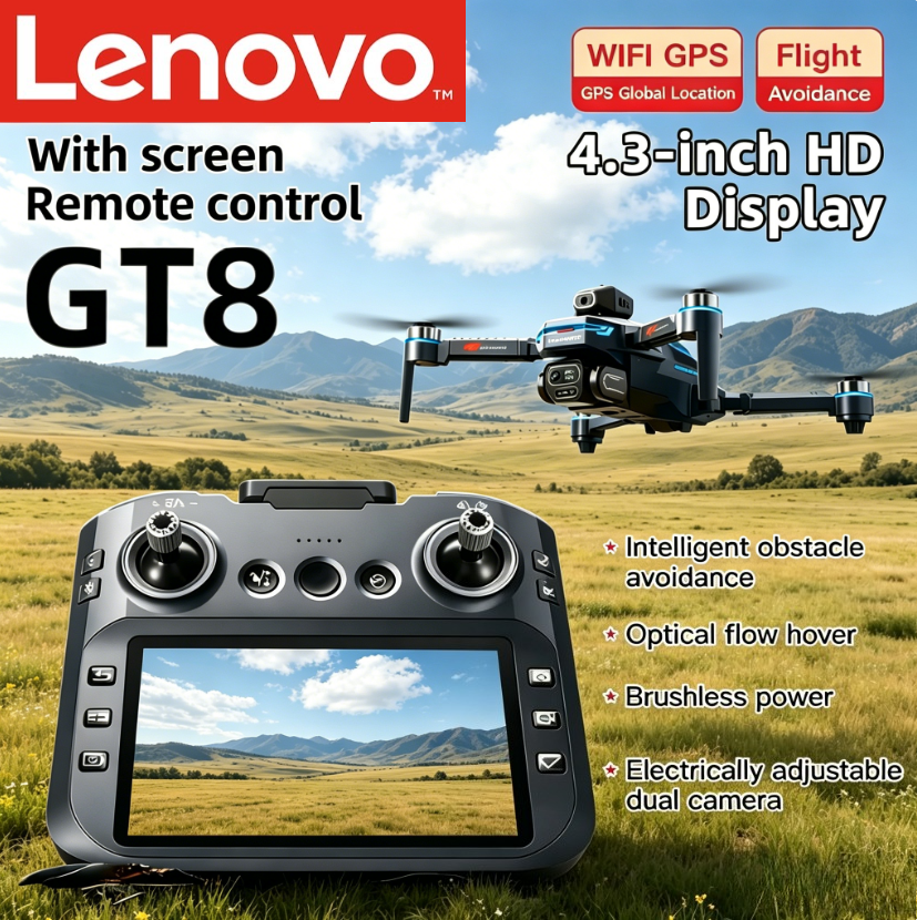 Lenovo GT8 Drone 8K Profession - Drone Gt8 Rc avaliação e preço