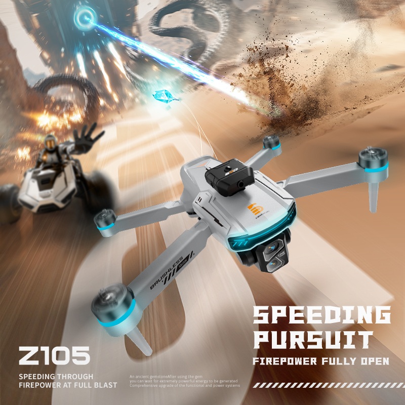 New Z105 RC Drone 8K Professio - Drone Without Rc avaliação e preço