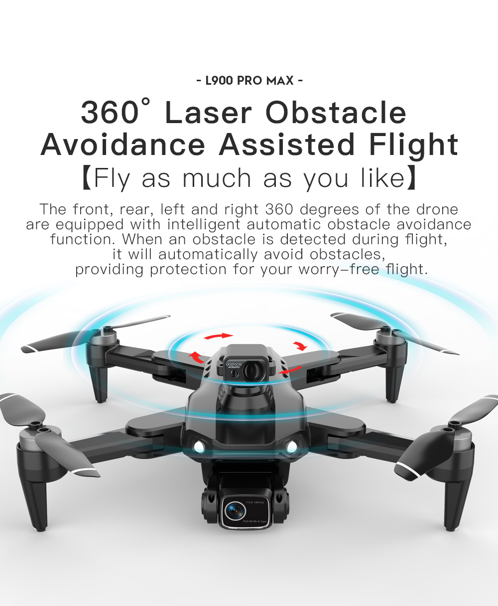 LYZRC L900 PRO MAX Laser obsta - Lyzrc Drone avaliação e preço
