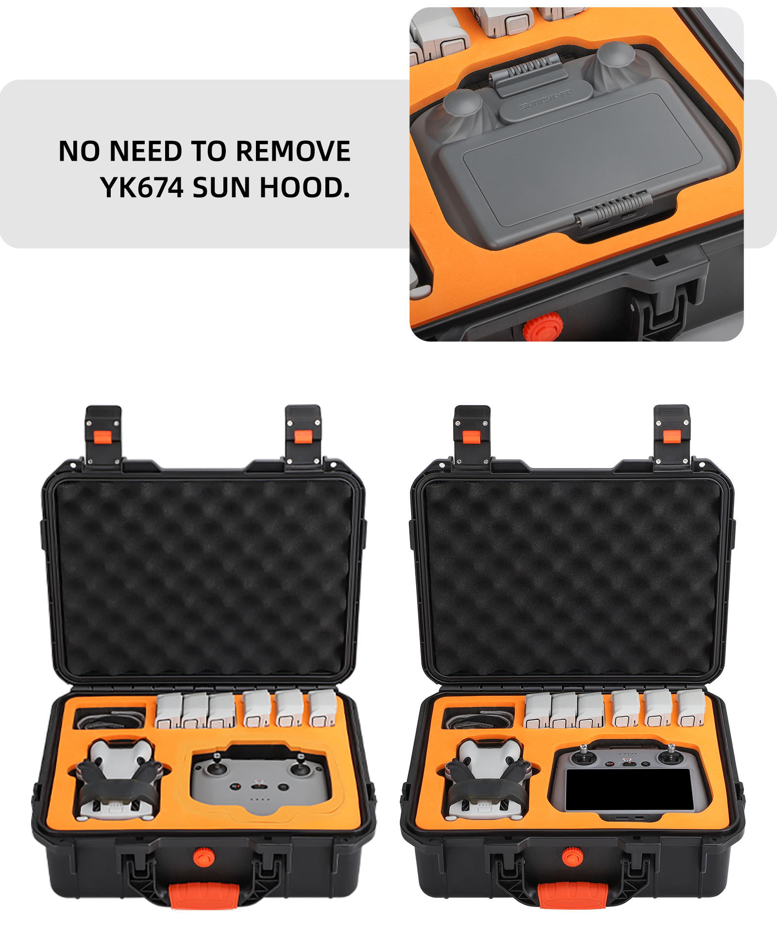 Safety Carrying Bag for DJI Mi - Drone Dji Rc N2 avaliação e preço
