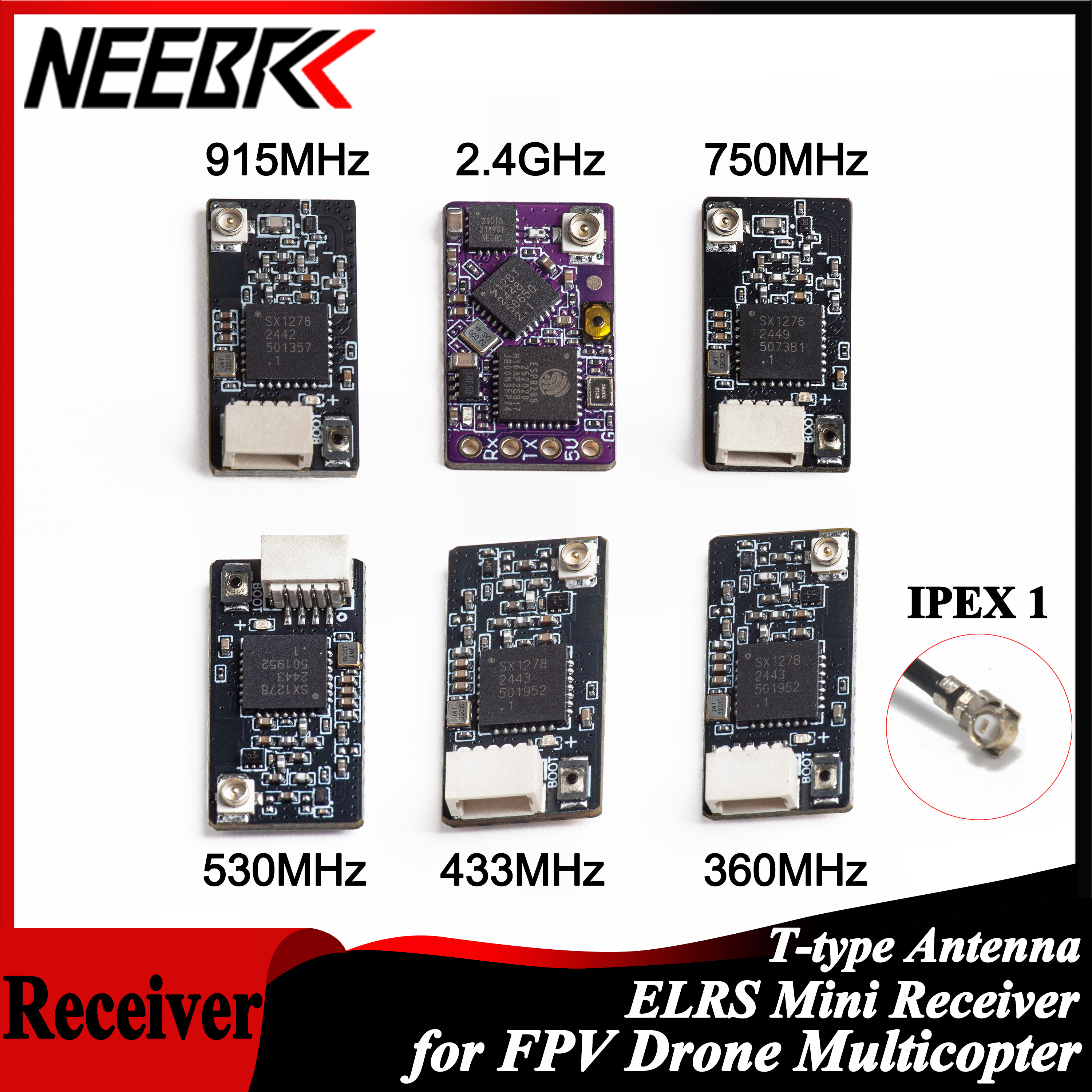 NEEBRC ELRS 2.4G/915Mhz/360Mhz - Drone Rc Diy avaliação e preço