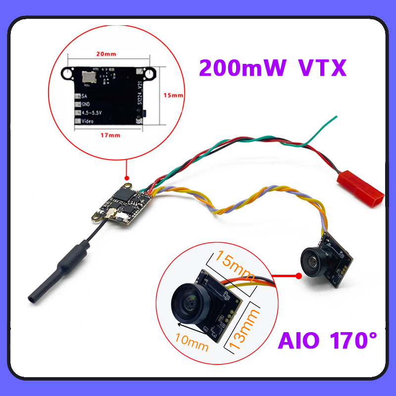 SLONWAKE 5.8G 1200TVL FPV Came - Drone Rc1 avaliação e preço