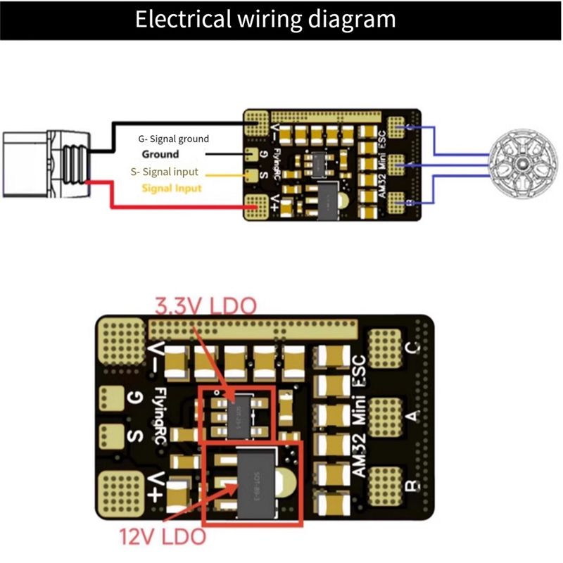 Best-AM32 ESC 40A 32-Bit Elect - Drone And Car avaliação e preço