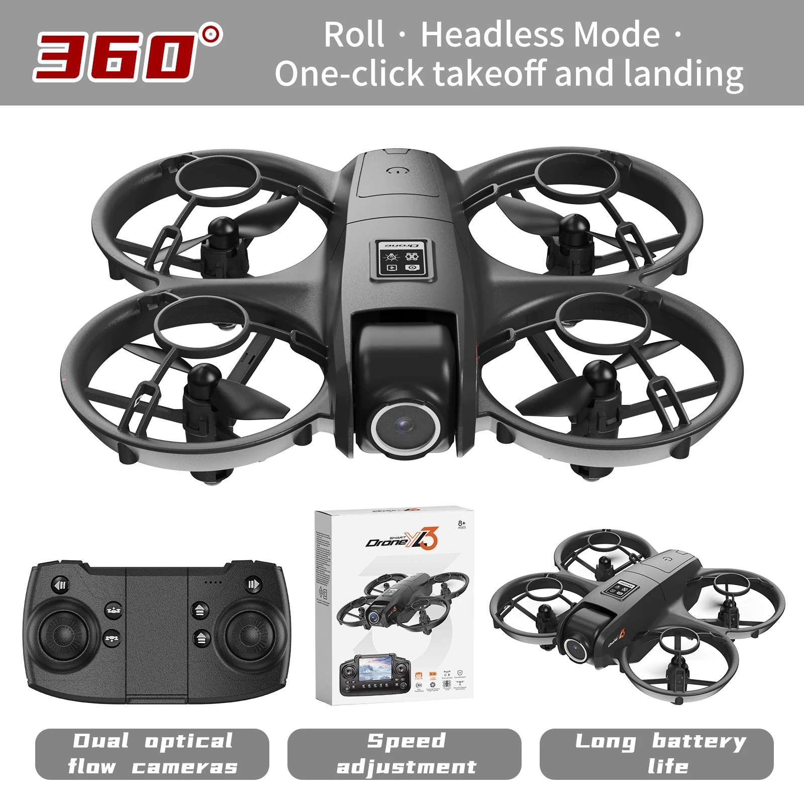 New YL3 RC Drone 8K 1080P Wide - Drone Gps Rc Tt36 avaliação e preço