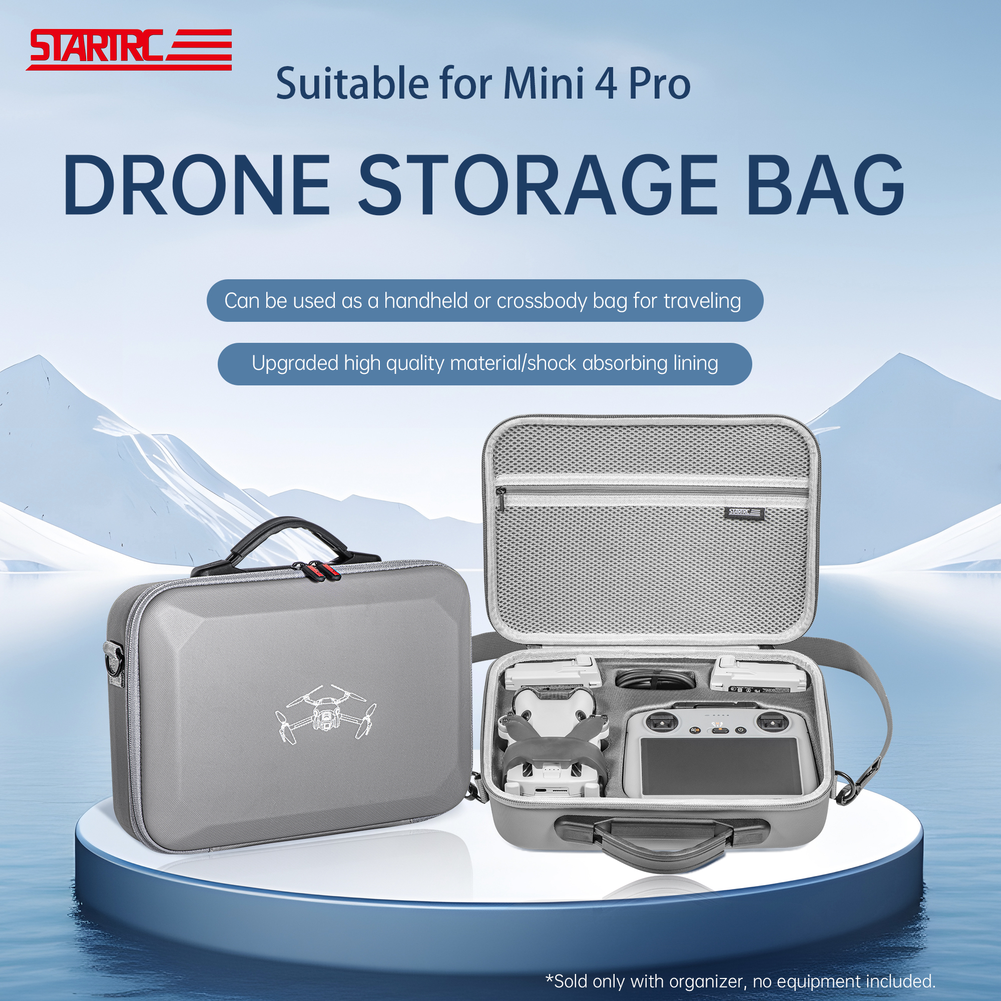 Mini 4 Pro Carrying Case, Trav - Drone Dji Rc N2 avaliação e preço